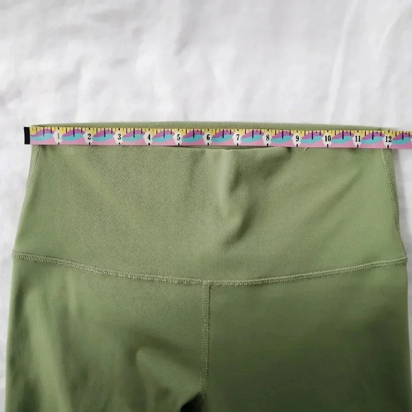 Lululemon Wunder Under High Rise 28" Legging Tights Vista Green Size 6 - Picture 13 of 15